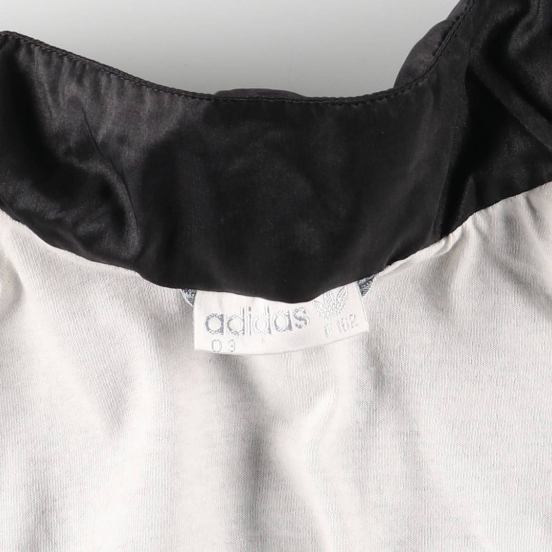 Vintage 80s-90'S Adidas windbreaker, men's size small polyamide black type Vintage Second Hand