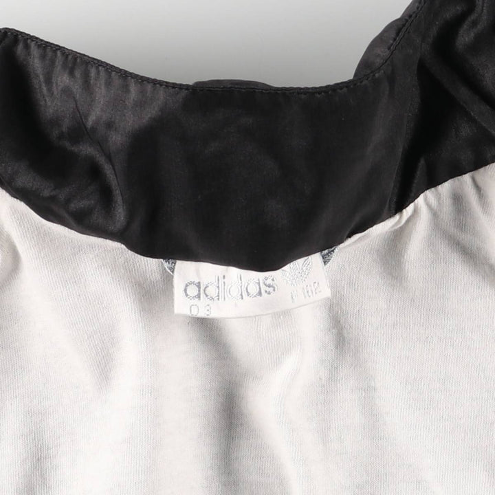 Vintage 80s-90'S Adidas windbreaker, men's size small polyamide black type Vintage Second Hand