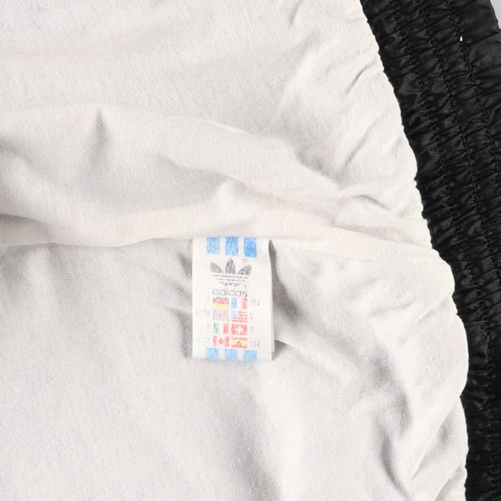 Vintage 80s-90'S Adidas windbreaker, men's size small polyamide black type Vintage Second Hand