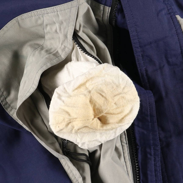 90'S Body Glove Men's Medium Padded Puffer Jacket, Vintage Nylon gray type Vintage Second Hand