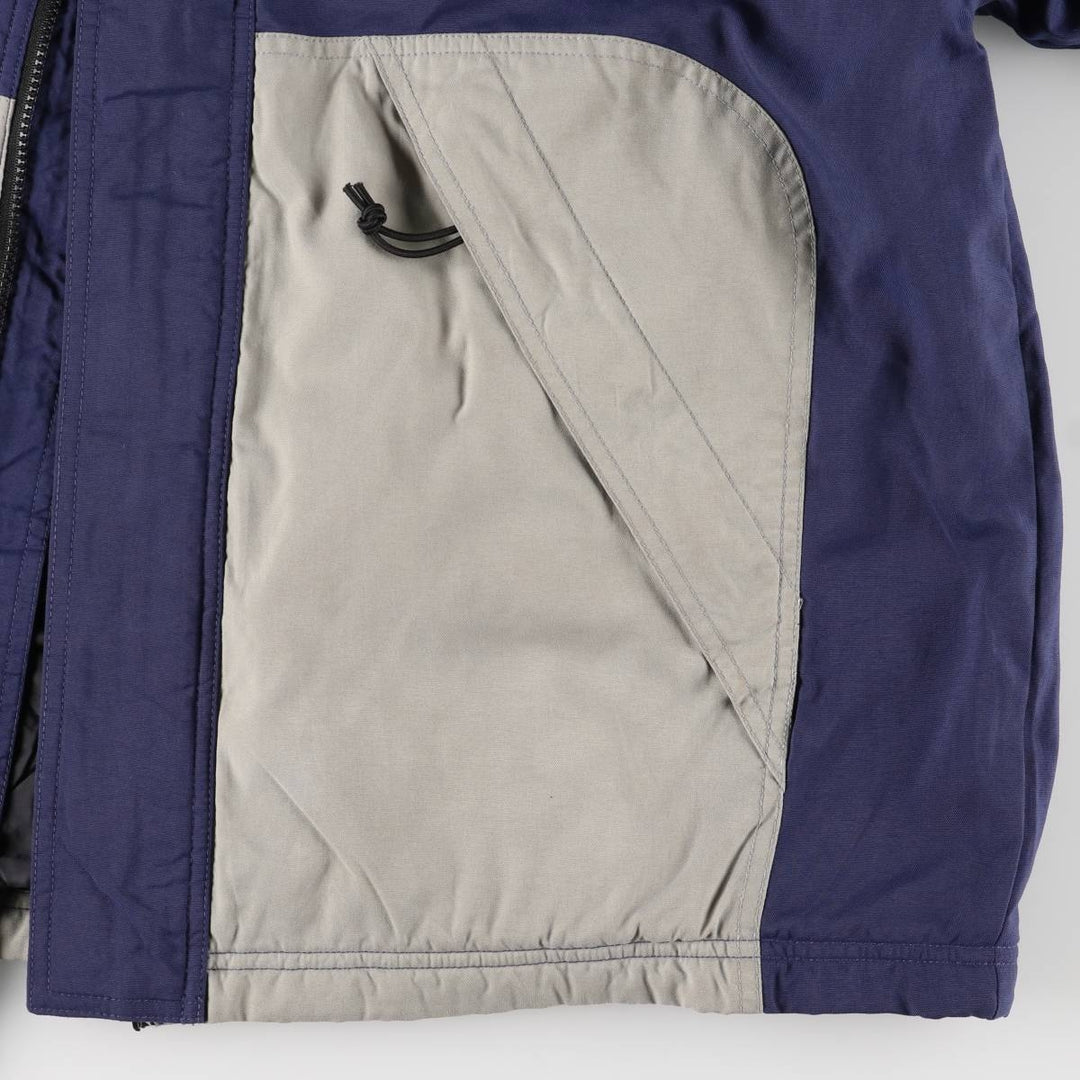 90'S Body Glove Men's Medium Padded Puffer Jacket, Vintage Nylon gray type Vintage Second Hand