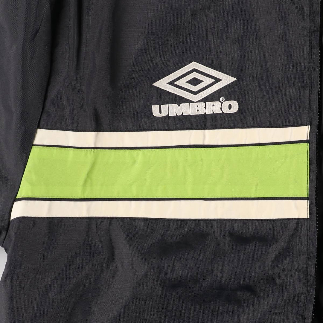 Vintage 90'S Umbro puffer jacket, size L, men's size L Nylon black type Vintage Second Hand