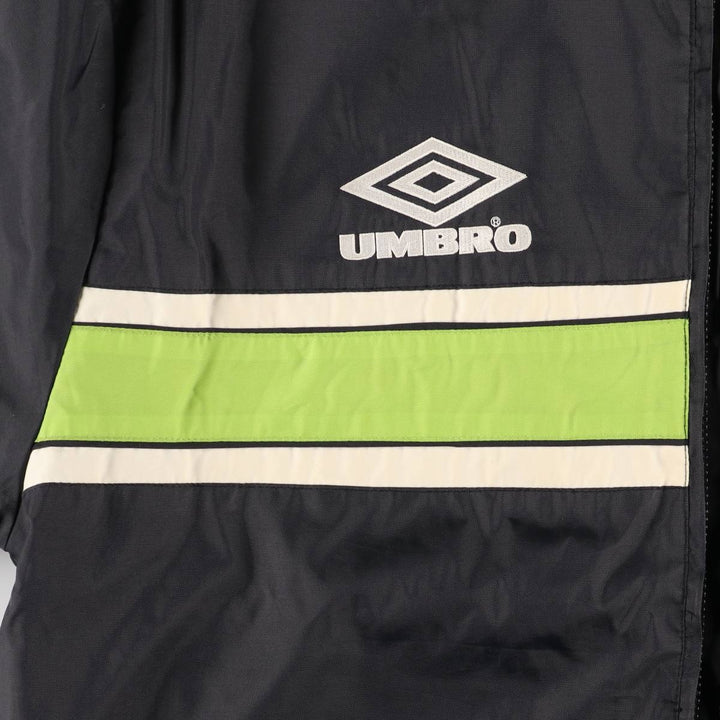 Vintage 90'S Umbro puffer jacket, size L, men's size L Nylon black type Vintage Second Hand