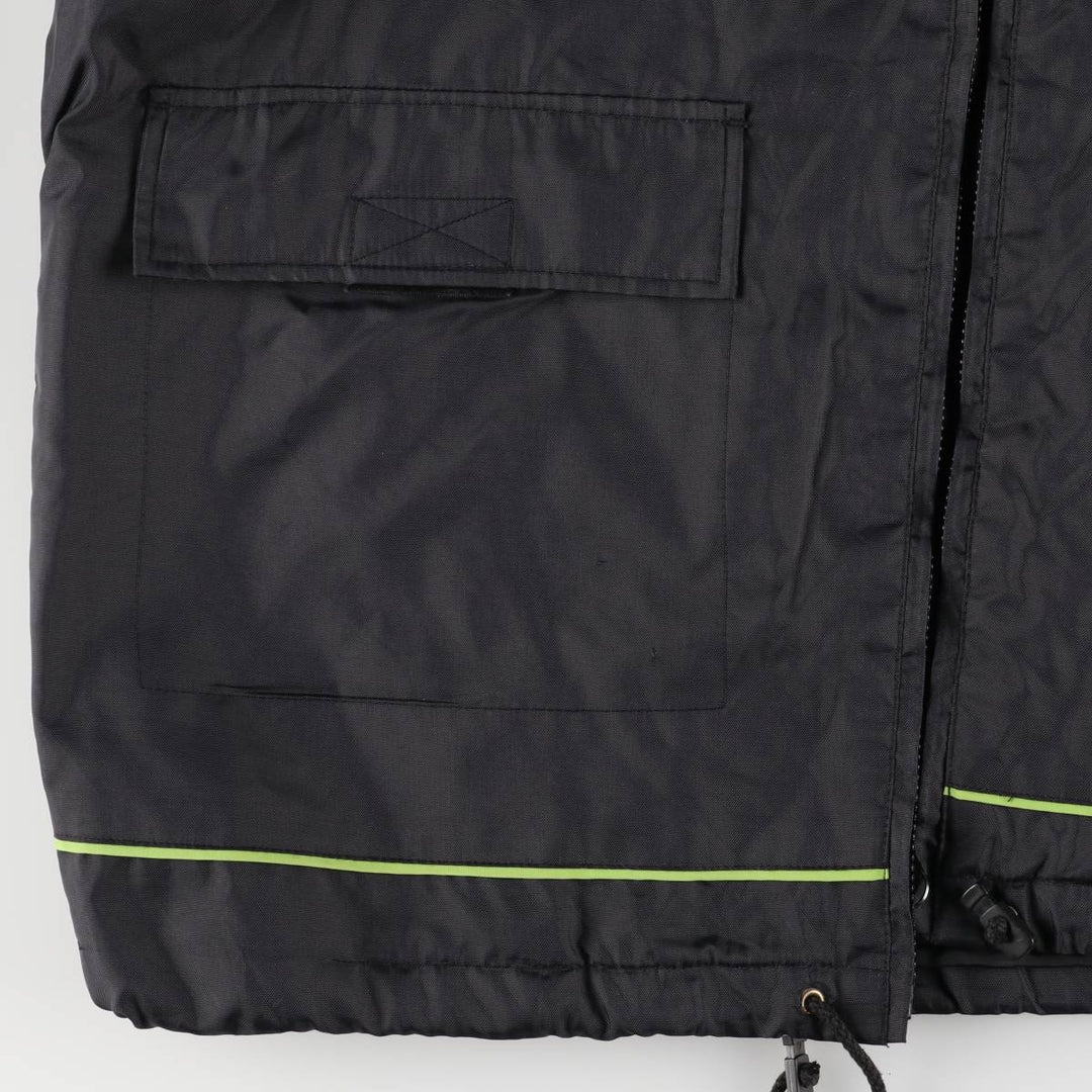 Vintage 90'S Umbro puffer jacket, size L, men's size L Nylon black type Vintage Second Hand