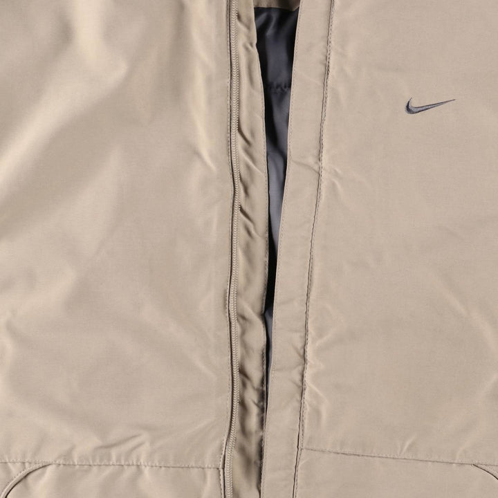 2000'S Nike padded hoodie/puffer jacket, men's size XL unclear Beige type Vintage Second Hand