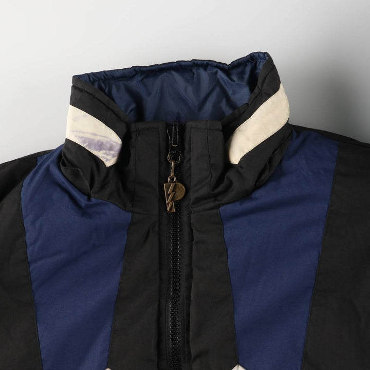 Vintage 90'S Pro Player NFL Dallas Cowboys Reversible Padded Puffer Jacket, Men's Size Large polyester black type Vintage Second Hand