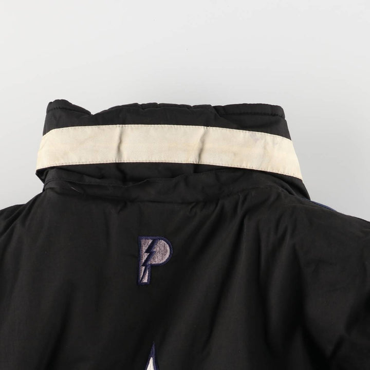 Vintage 90'S Pro Player NFL Dallas Cowboys Reversible Padded Puffer Jacket, Men's Size Large polyester black type Vintage Second Hand