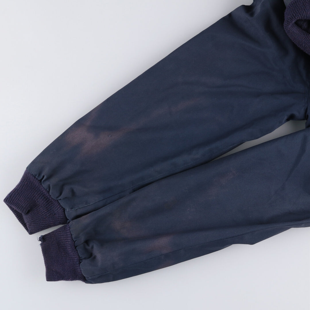 Lacoste IZOD reversible cotton blouson, men's size L cotton navy blue type Vintage Second Hand