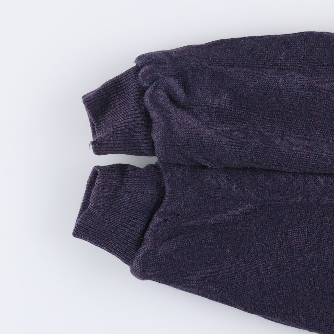 Lacoste IZOD reversible cotton blouson, men's size L cotton navy blue type Vintage Second Hand