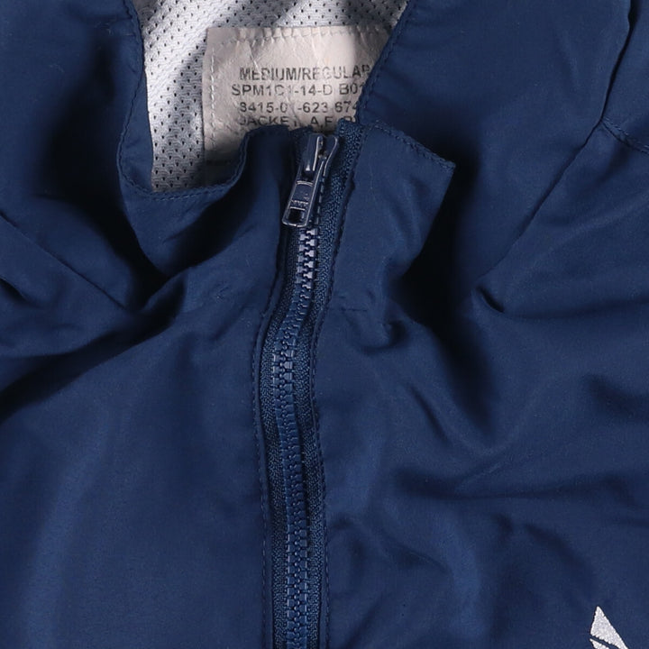 Authentic US Military USAIR Force PTU Training Jacket, Windbreaker, Made in USA, Medium polyester navy blue type Vintage Second Hand