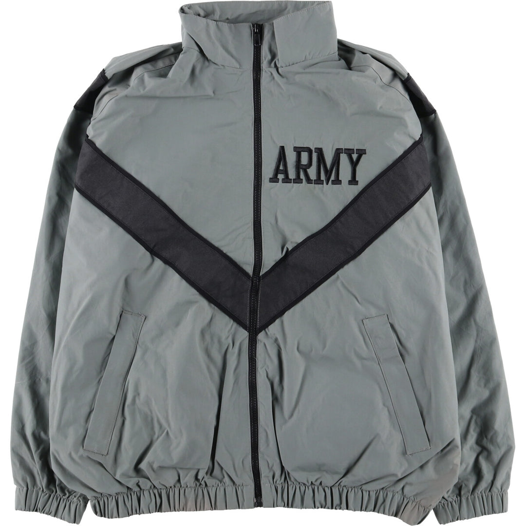 Authentic US Army PFU training jacket from the 2000s, made in the USA, medium-regular, men's size M. Nylon gray type Vintage Second Hand