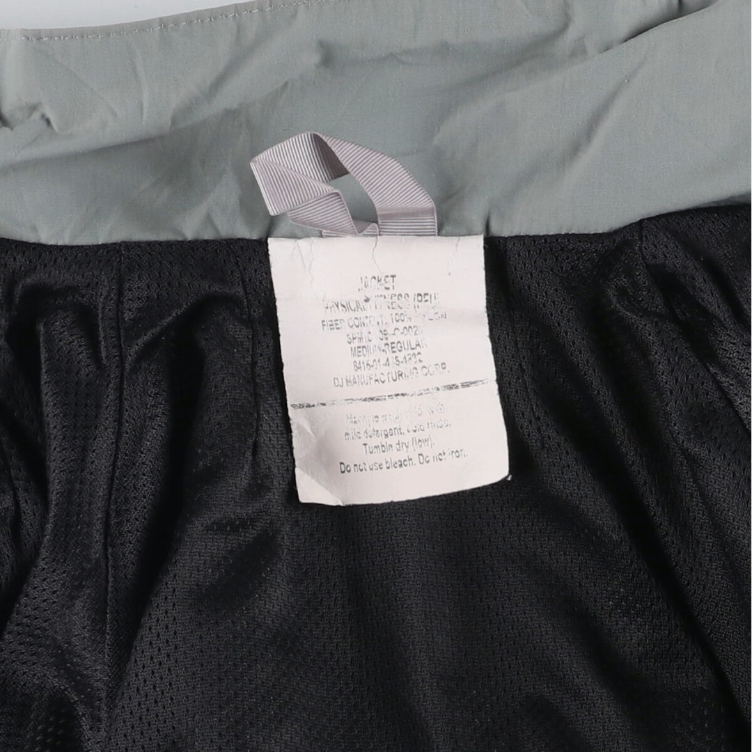 Authentic US Army PFU training jacket from the 2000s, made in the USA, medium-regular, men's size M. Nylon gray type Vintage Second Hand