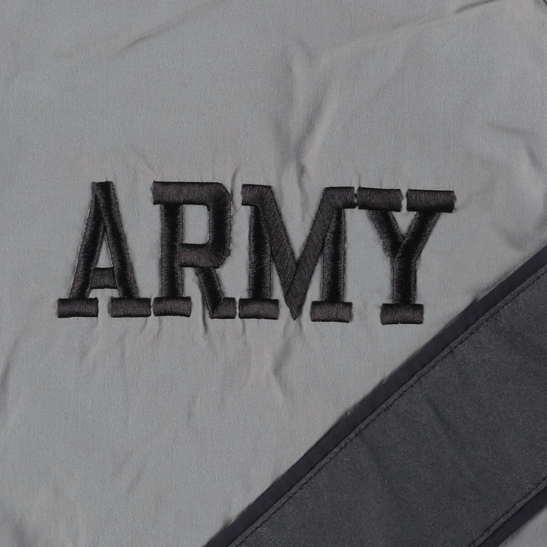 Authentic US Army PFU training jacket from the 2000s, made in the USA, medium regular, equivalent to men's size M. Nylon gray type Vintage Second Hand