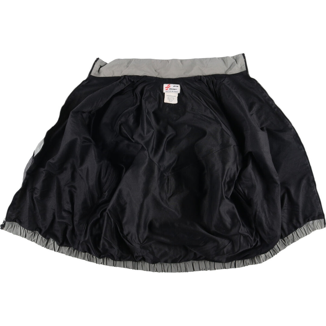 90'S USARMY SKILCRAFT IPFU Training Jacket Nylon Jacket Made in USA LARGE Nylon gray type Vintage Second Hand