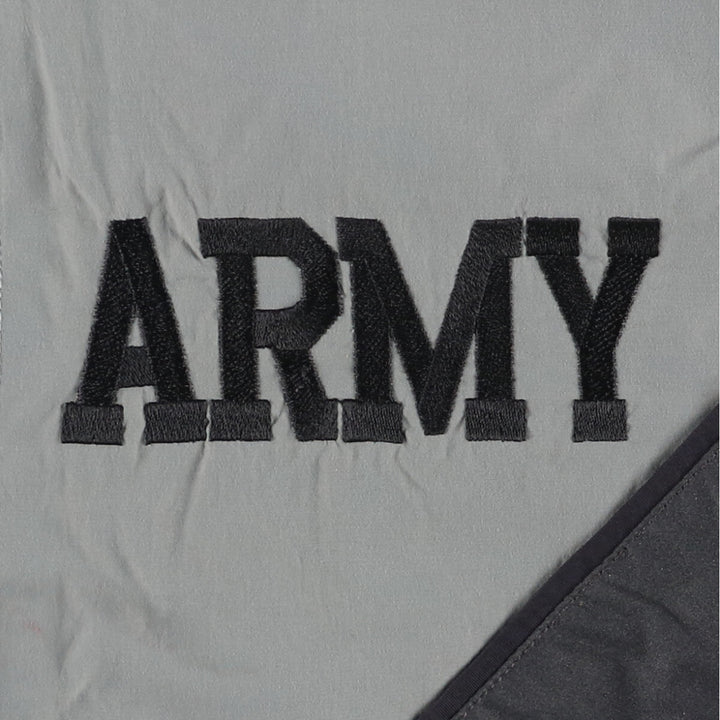 90'S USARMY SKILCRAFT IPFU Training Jacket Nylon Jacket Made in USA LARGE Nylon gray type Vintage Second Hand