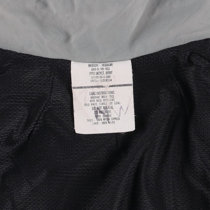 1990'S US Army IPFU Training Jacket, Nylon Jacket, Made in USA, Medium-Regular, Men's Size M Nylon gray type Vintage Second Hand