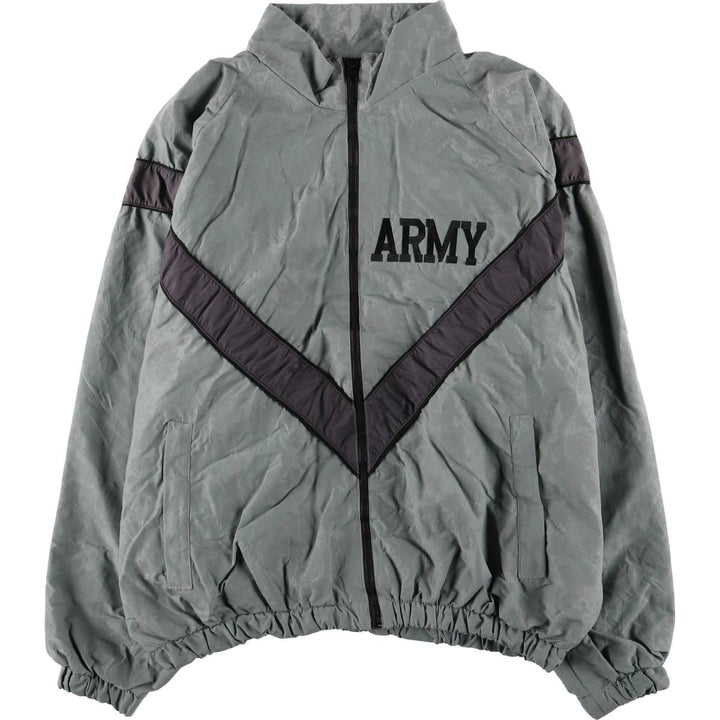00'S USARMY IPFU Training Jacket ACU Digital Camo Nylon Jacket Made in USA LARGE Nylon gray type Vintage Second Hand