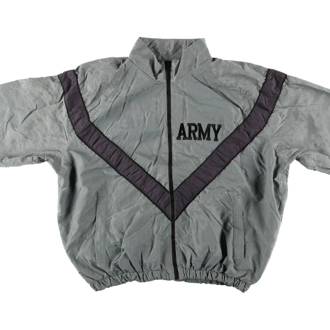 00'S USARMY IPFU Training Jacket ACU Digital Camo Nylon Jacket Made in USA LARGE Nylon gray type Vintage Second Hand