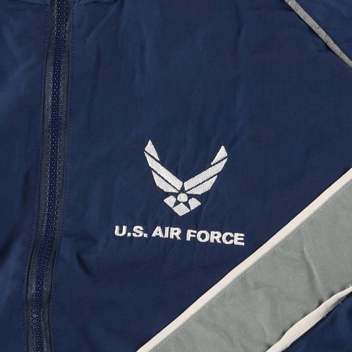 US Military USAIR FORCE SKILCRAFT PTU Training Jacket, Small Nylon Jacket Nylon navy blue type Vintage Second Hand