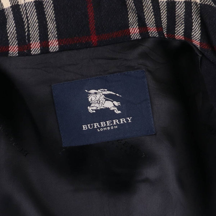 Burberry's BURBERRY LONDON Duffle Coat, Men's Size L wool navy blue type Vintage Second Hand
