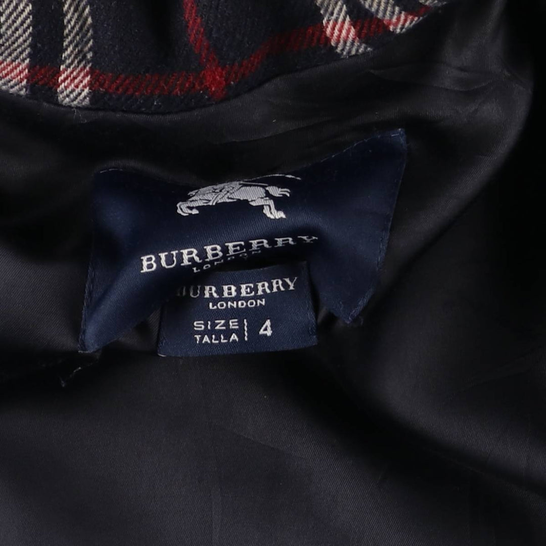 Burberry's BURBERRY LONDON Duffle Coat, Men's Size L wool navy blue type Vintage Second Hand
