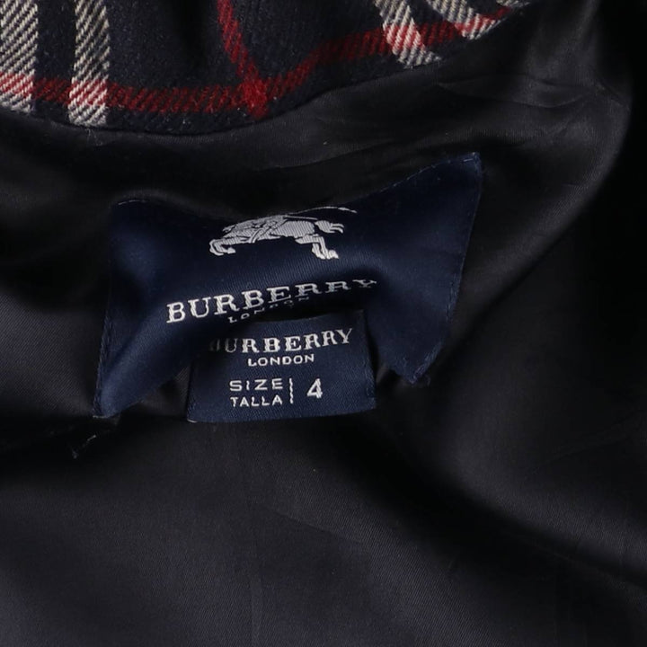 Burberry's BURBERRY LONDON Duffle Coat, Men's Size L wool navy blue type Vintage Second Hand