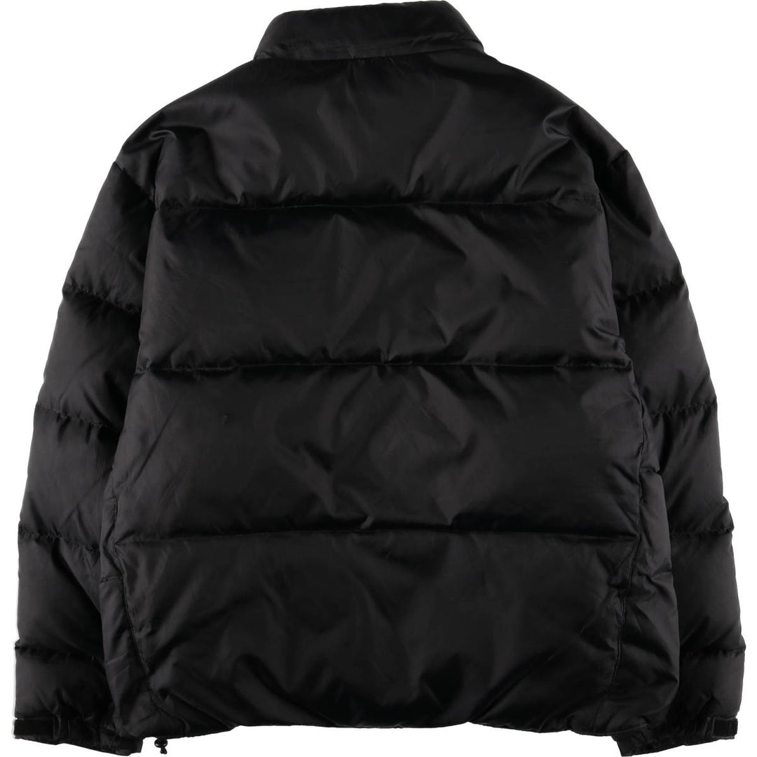 2000'S GAP Down Jacket Men's Size L Polyurethane Coated Nylon black type Vintage Second Hand