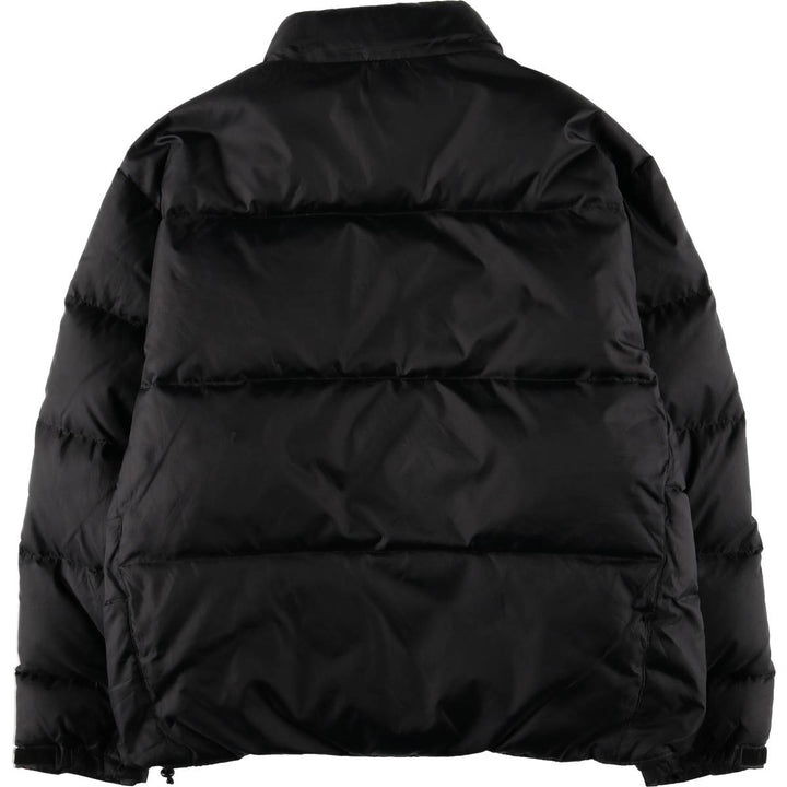 2000'S GAP Down Jacket Men's Size L Polyurethane Coated Nylon black type Vintage Second Hand