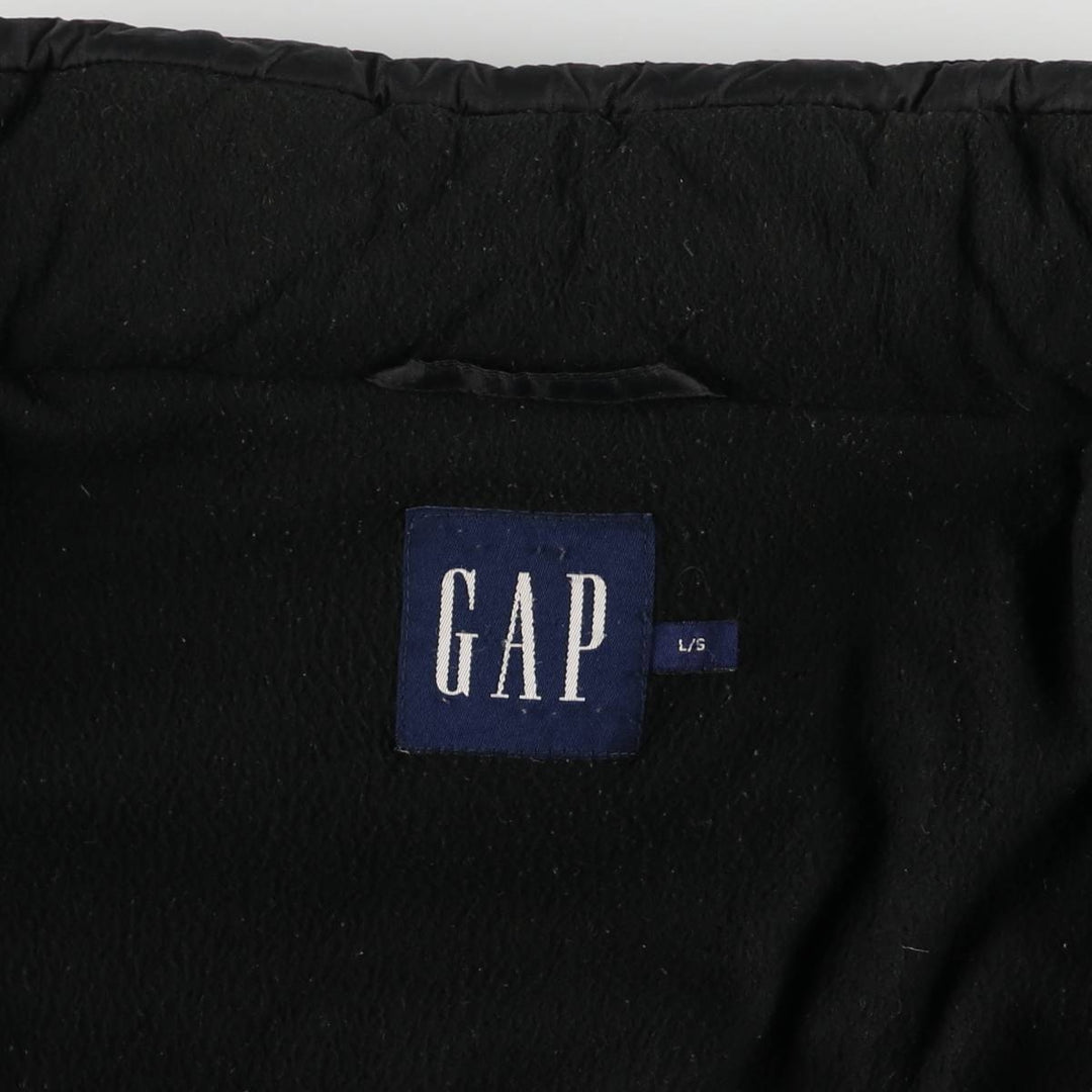 2000'S GAP Down Jacket Men's Size L Polyurethane Coated Nylon black type Vintage Second Hand