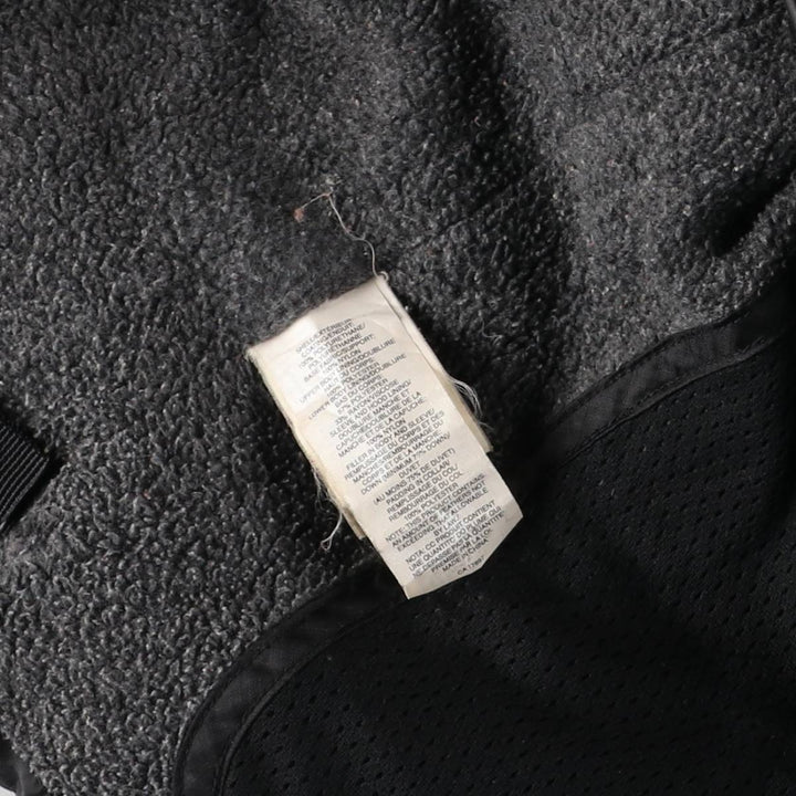 2000'S GAP Down Jacket Men's Size L Polyurethane Coated Nylon black type Vintage Second Hand