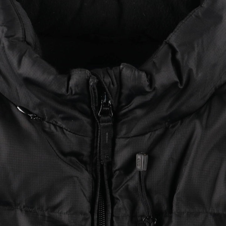 2000'S GAP Down Jacket Men's Size L Polyurethane Coated Nylon black type Vintage Second Hand