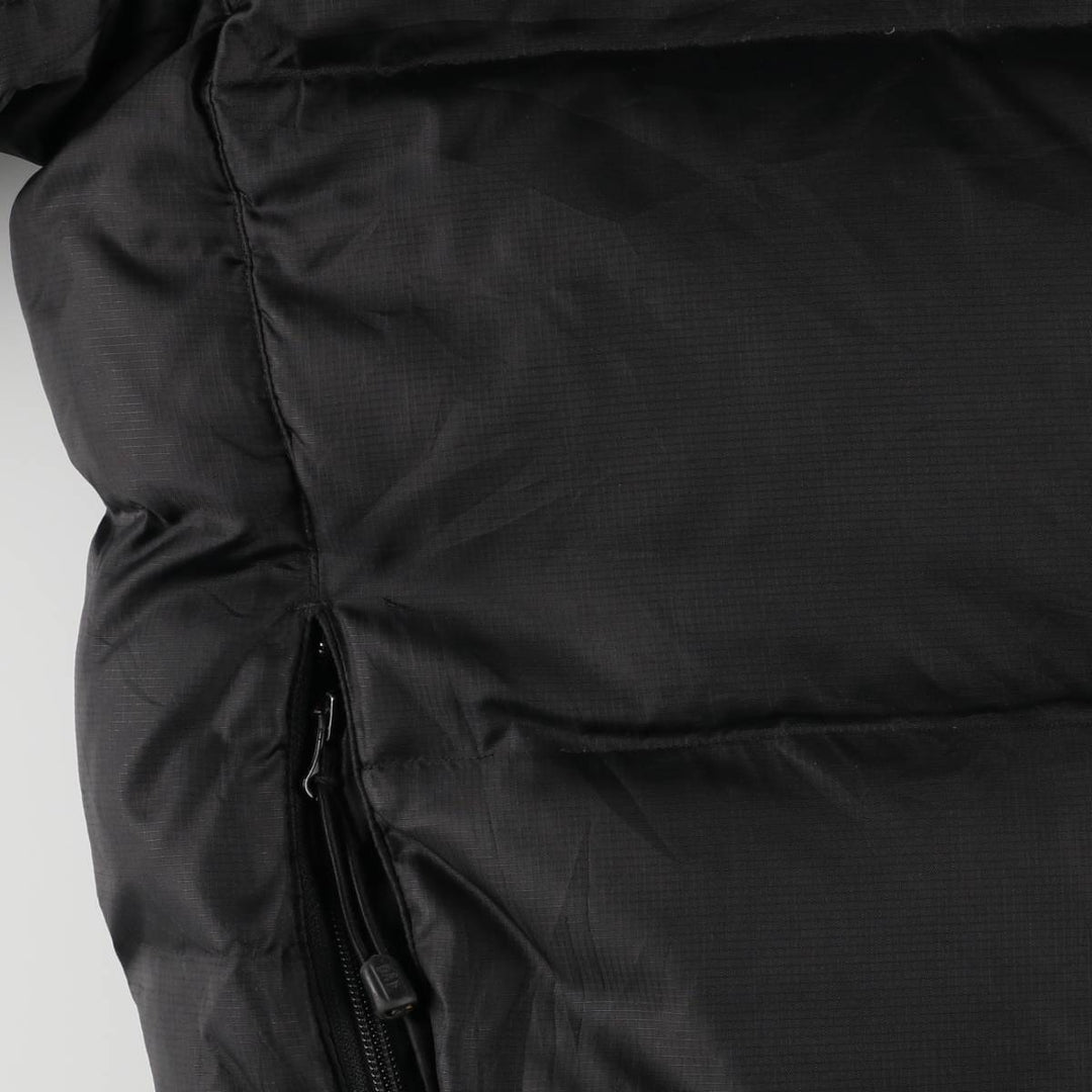 2000'S GAP Down Jacket Men's Size L Polyurethane Coated Nylon black type Vintage Second Hand