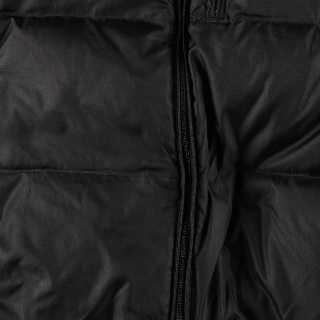 2000'S GAP Down Jacket Men's Size L Polyurethane Coated Nylon black type Vintage Second Hand