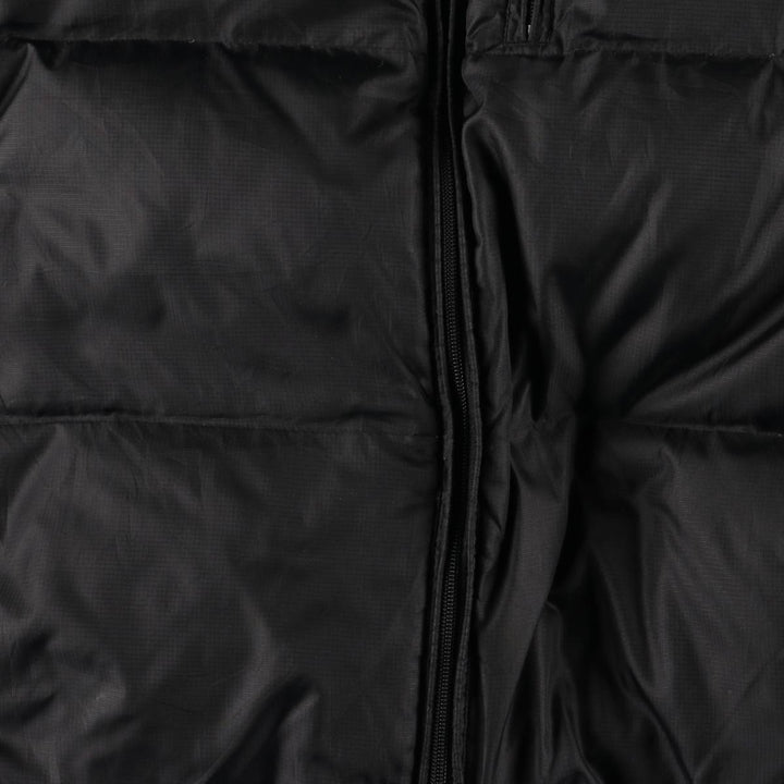 2000'S GAP Down Jacket Men's Size L Polyurethane Coated Nylon black type Vintage Second Hand