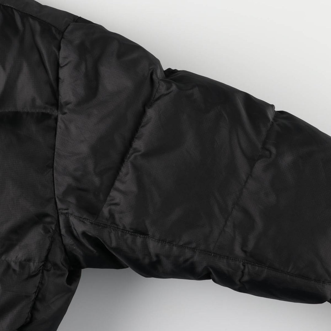 2000'S GAP Down Jacket Men's Size L Polyurethane Coated Nylon black type Vintage Second Hand