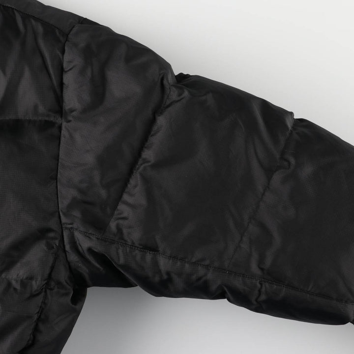 2000'S GAP Down Jacket Men's Size L Polyurethane Coated Nylon black type Vintage Second Hand