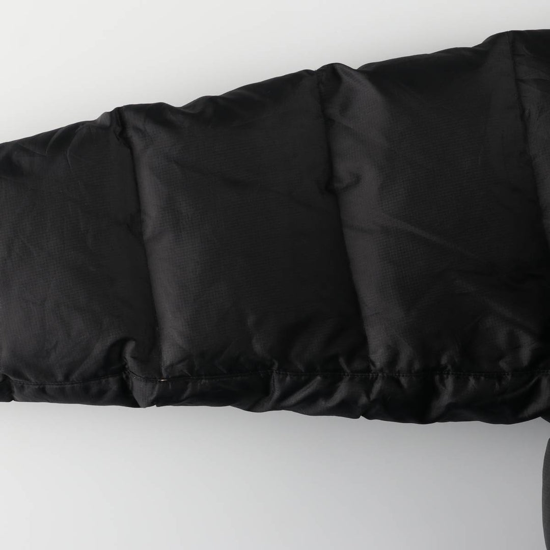 2000'S GAP Down Jacket Men's Size L Polyurethane Coated Nylon black type Vintage Second Hand