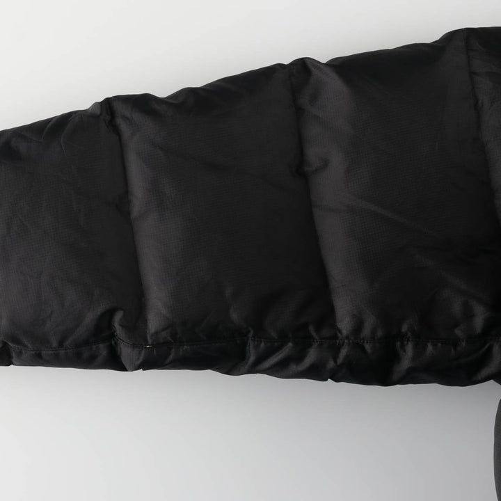 2000'S GAP Down Jacket Men's Size L Polyurethane Coated Nylon black type Vintage Second Hand