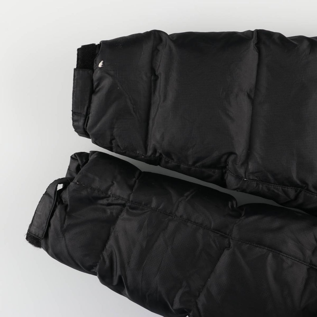 2000'S GAP Down Jacket Men's Size L Polyurethane Coated Nylon black type Vintage Second Hand