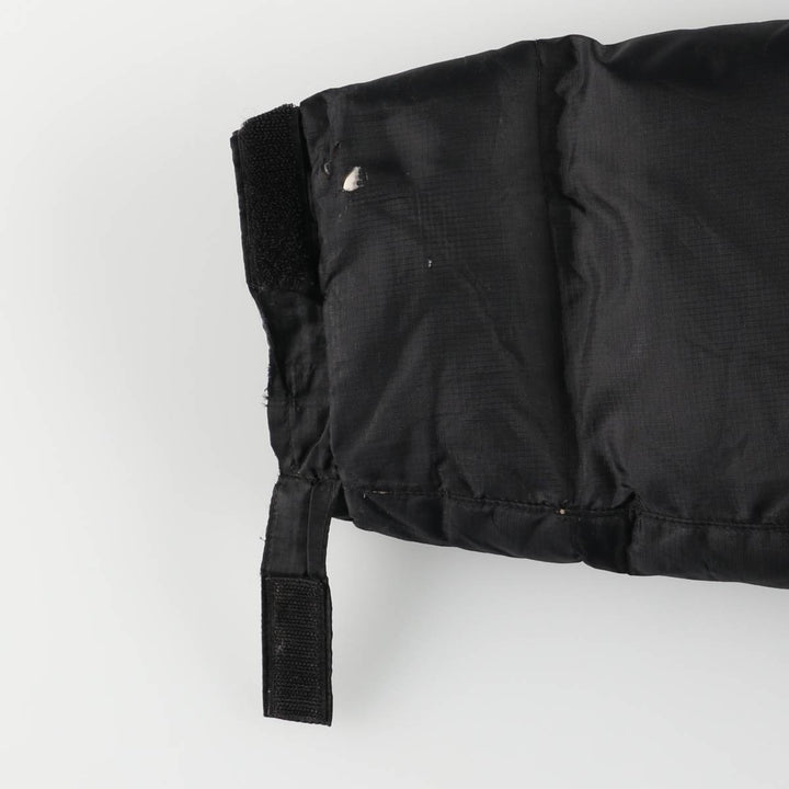 2000'S GAP Down Jacket Men's Size L Polyurethane Coated Nylon black type Vintage Second Hand