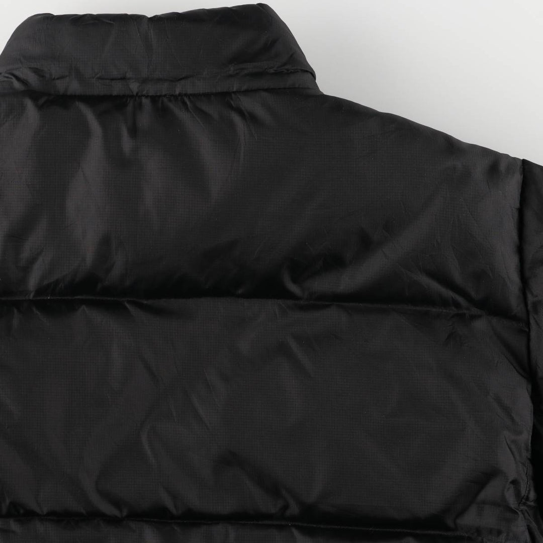 2000'S GAP Down Jacket Men's Size L Polyurethane Coated Nylon black type Vintage Second Hand