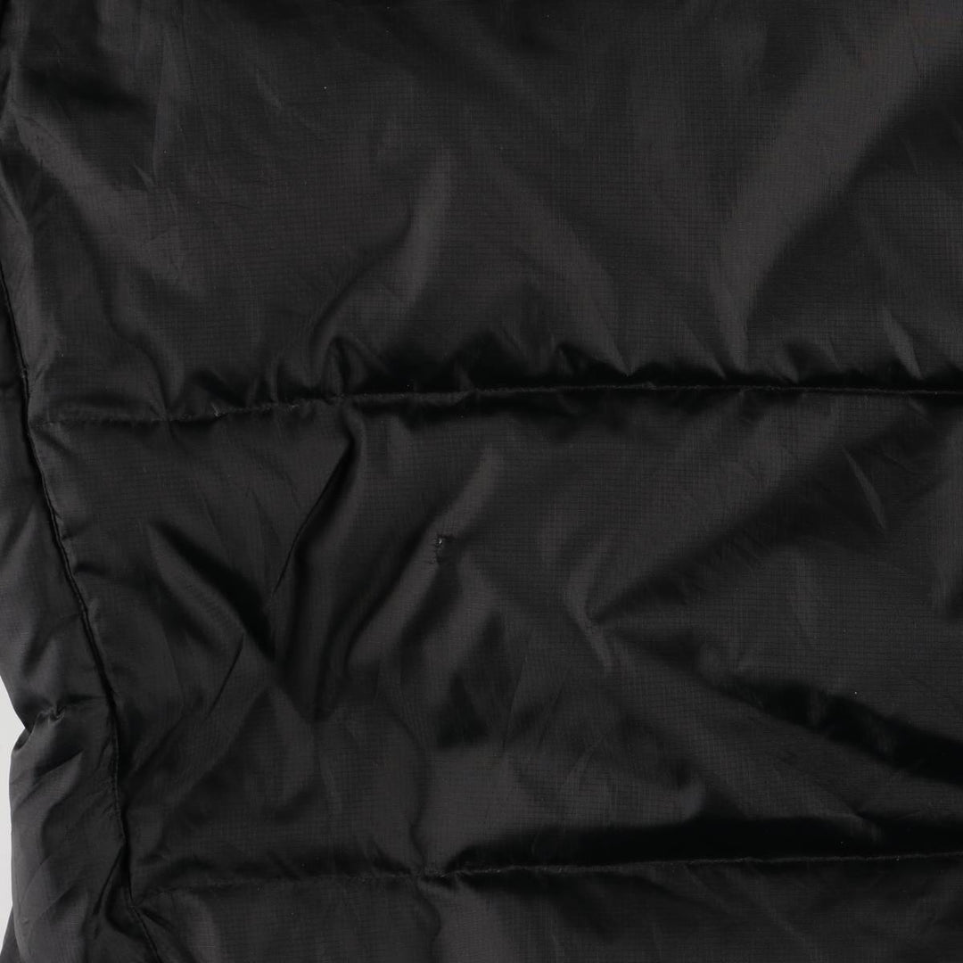 2000'S GAP Down Jacket Men's Size L Polyurethane Coated Nylon black type Vintage Second Hand
