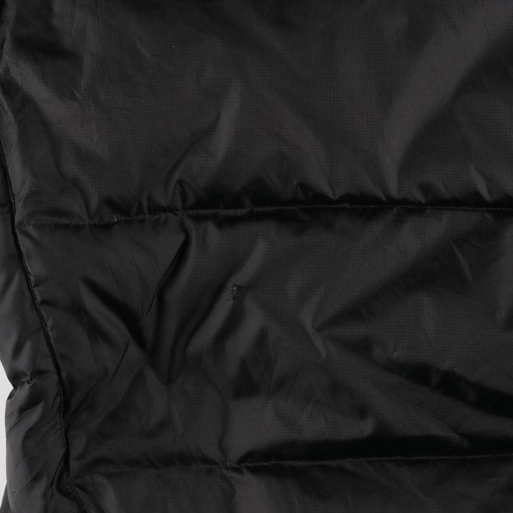 2000'S GAP Down Jacket Men's Size L Polyurethane Coated Nylon black type Vintage Second Hand