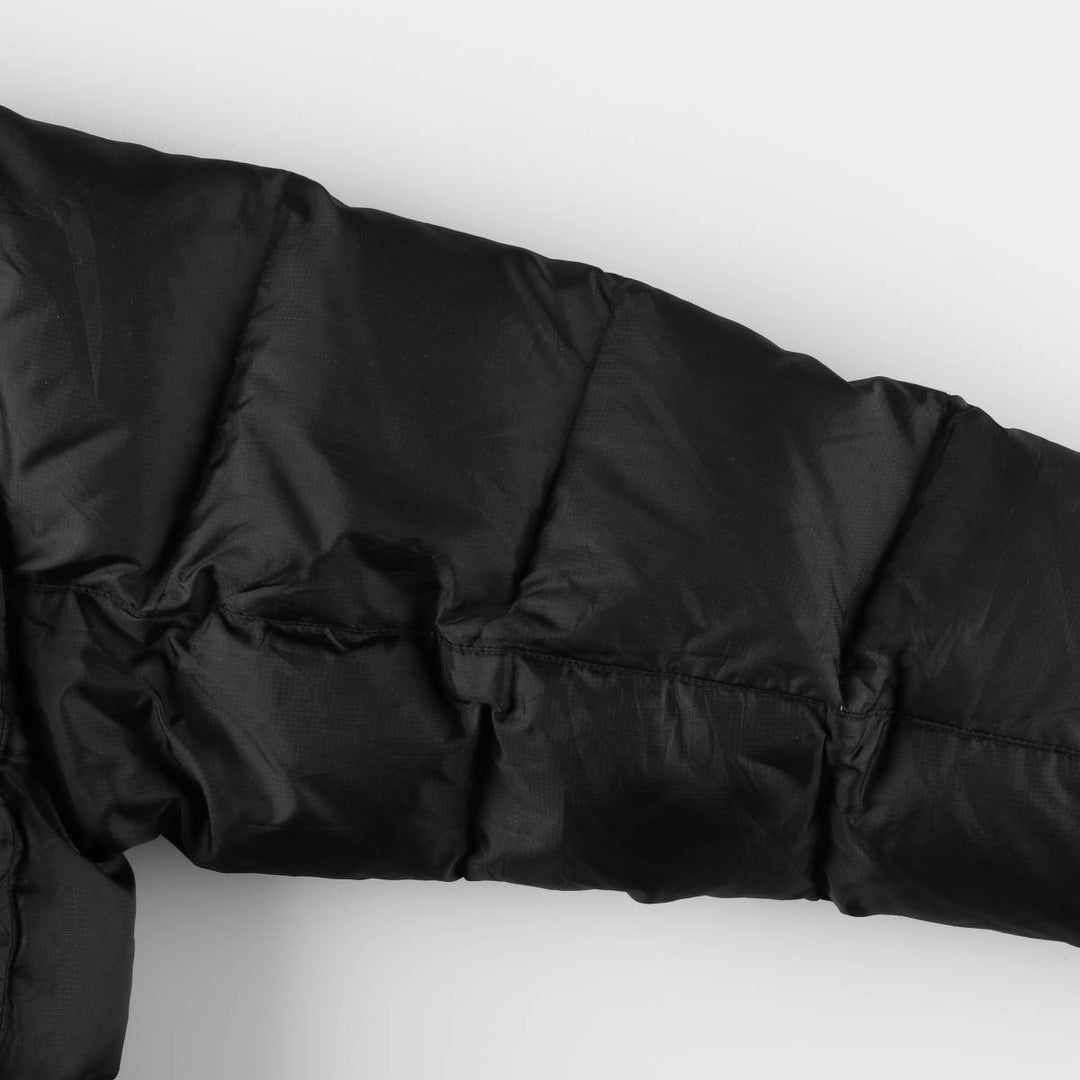 2000'S GAP Down Jacket Men's Size L Polyurethane Coated Nylon black type Vintage Second Hand