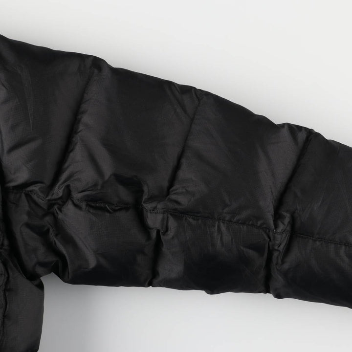 2000'S GAP Down Jacket Men's Size L Polyurethane Coated Nylon black type Vintage Second Hand