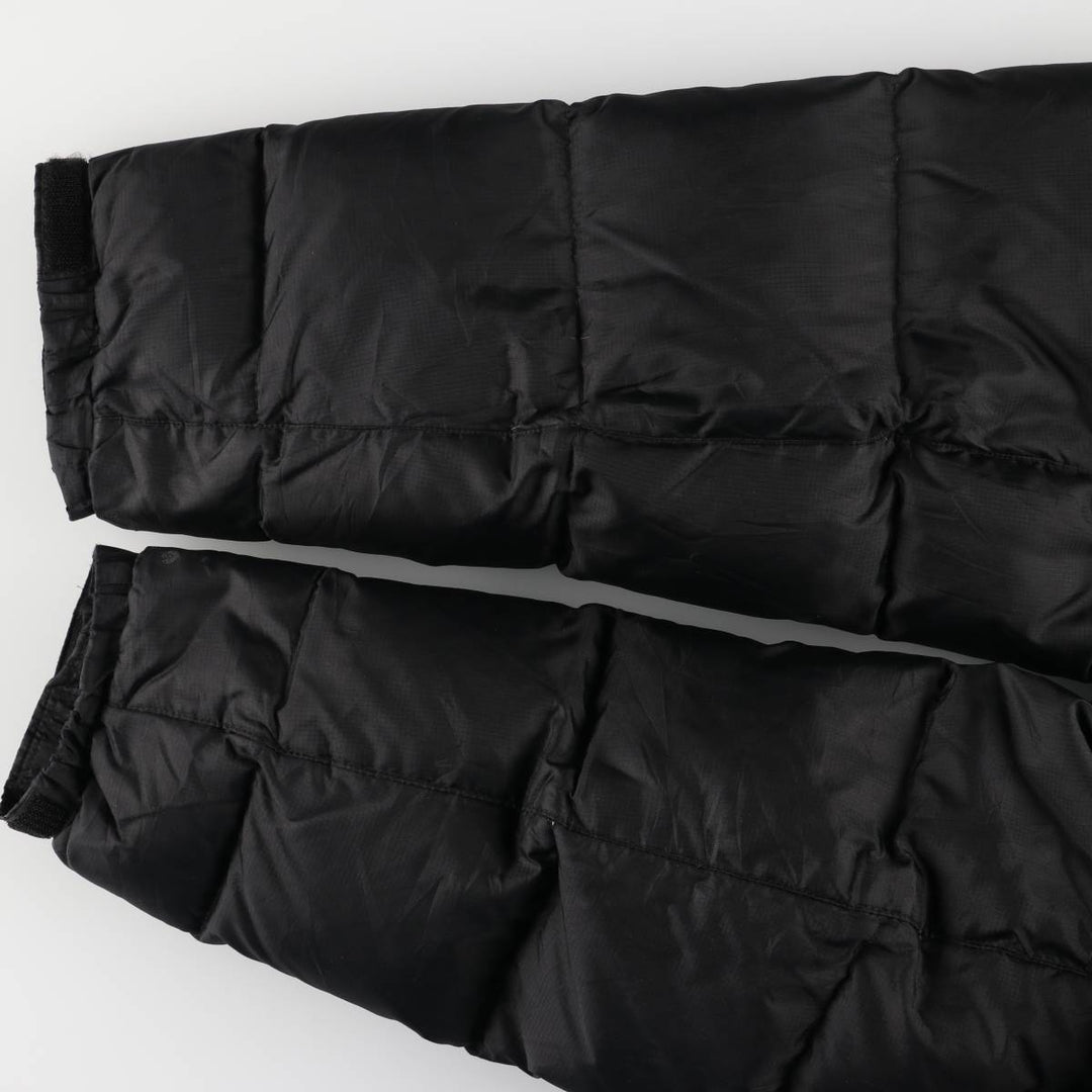 2000'S GAP Down Jacket Men's Size L Polyurethane Coated Nylon black type Vintage Second Hand