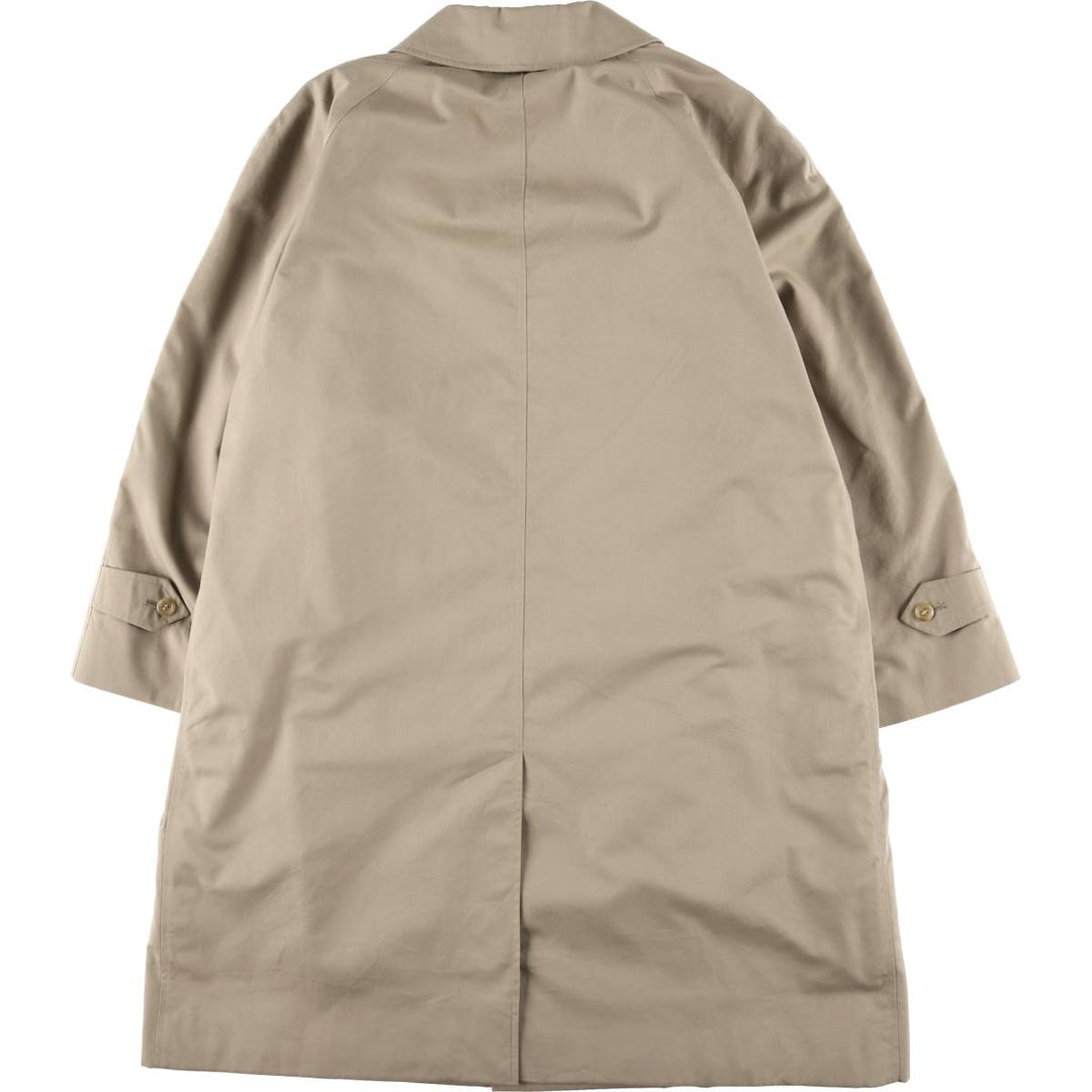 Burberry's Balmacaan coat, made in England, size M polyester Beige type Vintage Second Hand