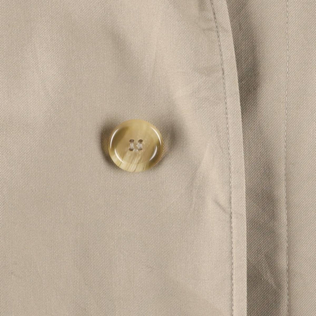 Burberry's Balmacaan coat, made in England, size M polyester Beige type Vintage Second Hand