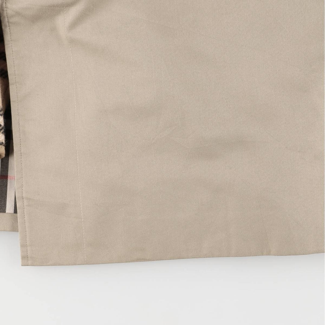 Burberry's Balmacaan coat, made in England, size M polyester Beige type Vintage Second Hand