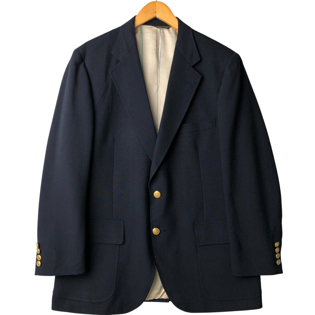 Racquet Club Dillard's Navy Blazer, Tailored Jacket, Made in USA, Men's Size L unclear navy blue type Vintage Second Hand